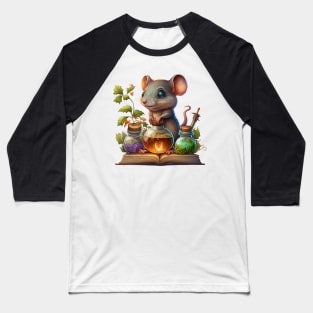 Hocus Pocus Magical Mouse Baseball T-Shirt